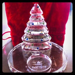 PARTYLITE  Crystal Christmas Tree